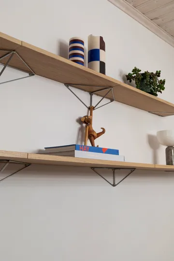 Pythagoras plank, Eik-chroom, 20x80 cm - Maze