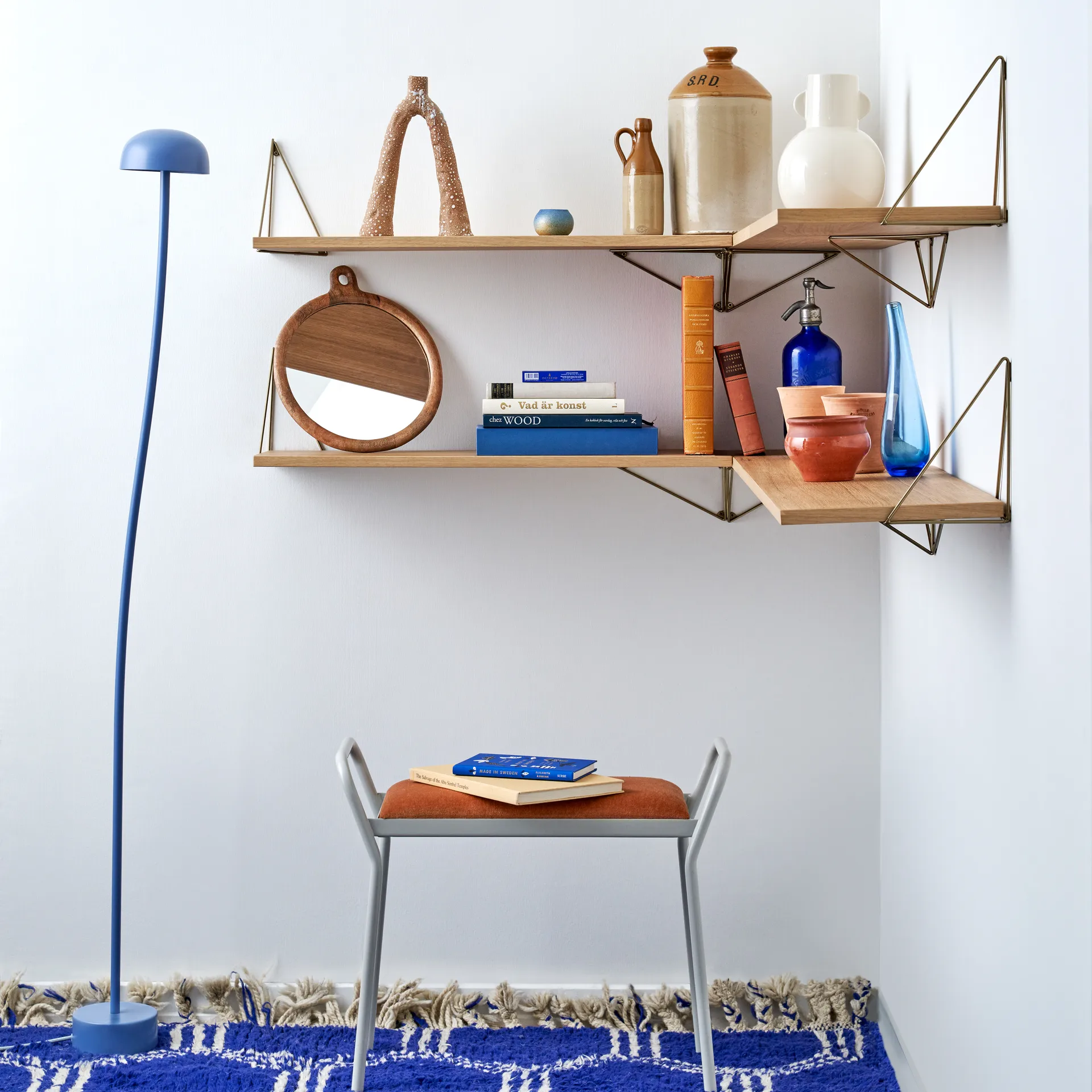 Pythagoras plank, eikenhout Maze