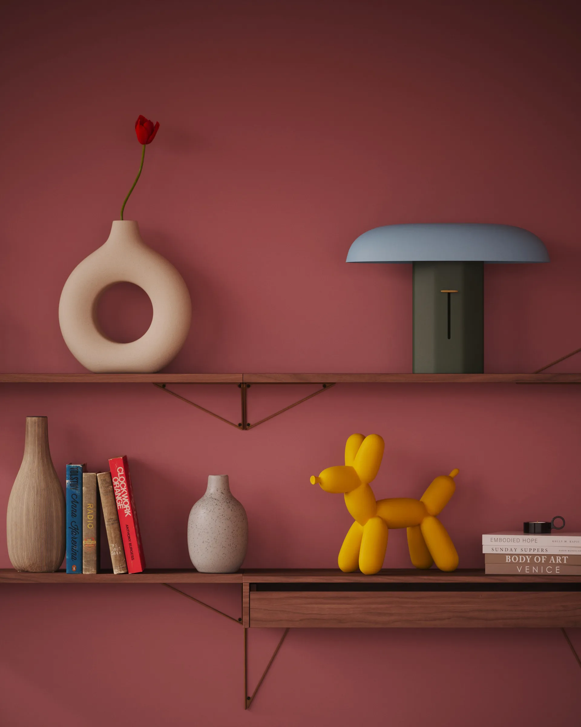 Pythagoras plank groot, Walnoot Maze