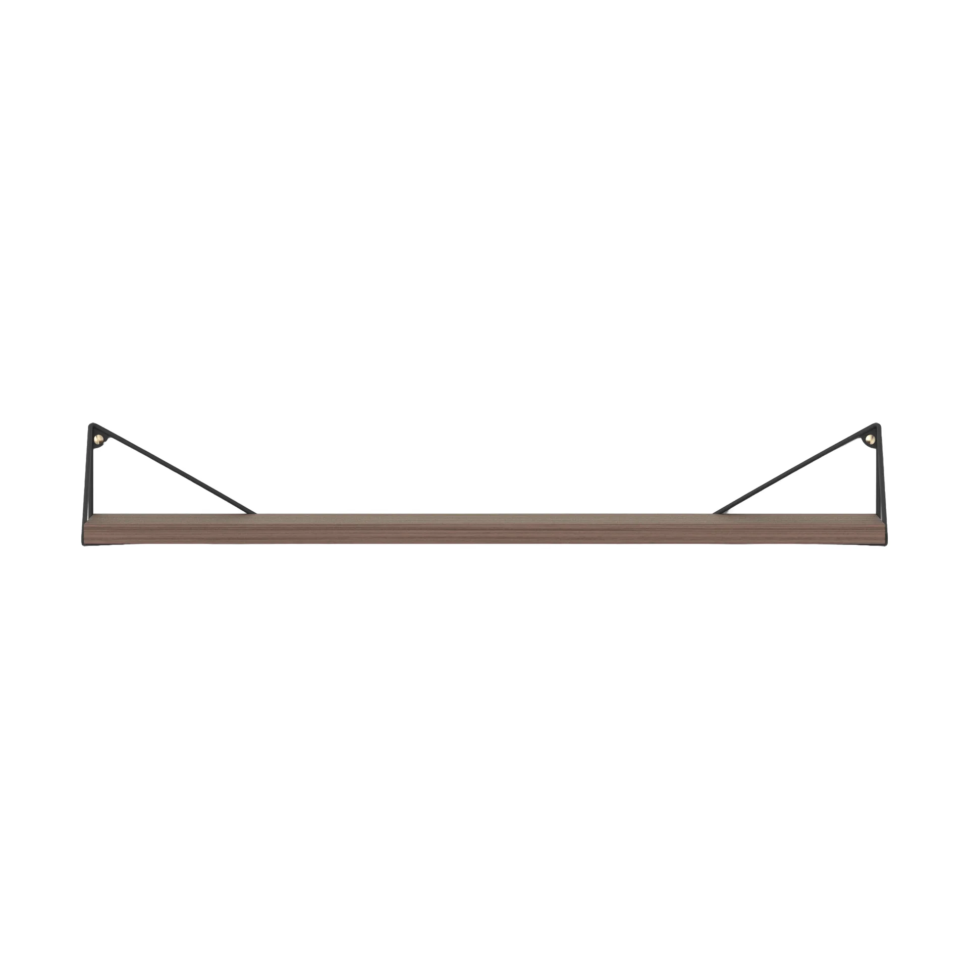 Pythagoras plank, Walnoot-zwart, 20x80 cm,  Maze