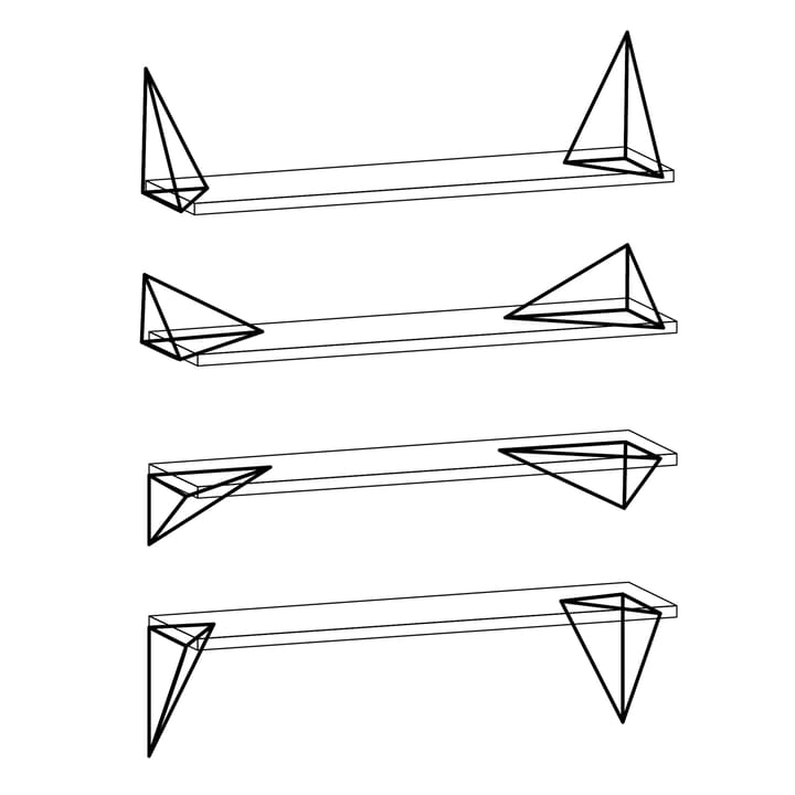 Pythagoras plank - walnoot - Maze