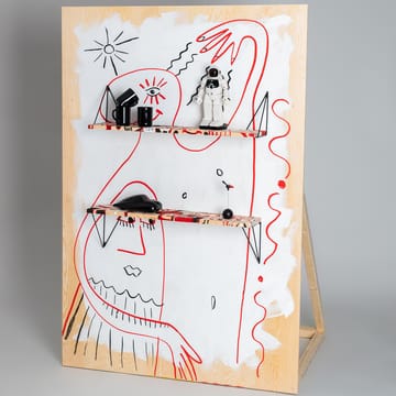 Pythagoras Play plank - Zwart - Maze