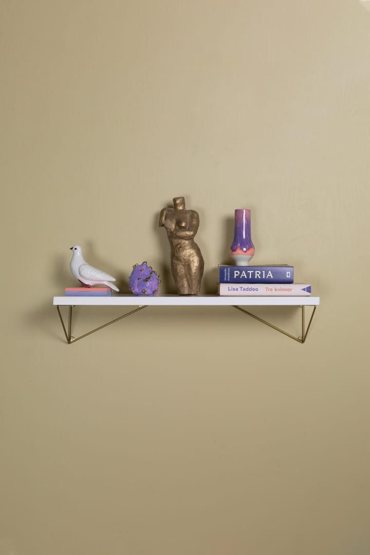 Pythagoras Shelf plank 60 cm, Wit Maze