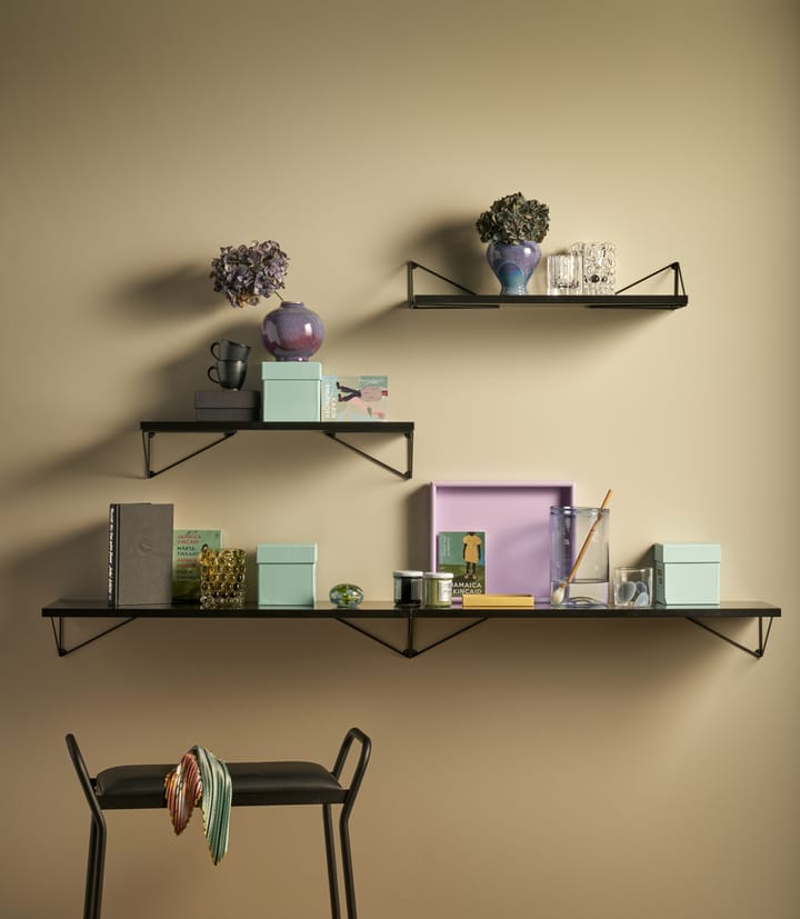 Pythagoras Shelf plank 60 cm, Zwart Maze