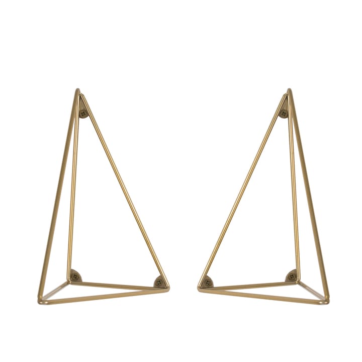 Pythagoras steunen 2-pack - messing - Maze