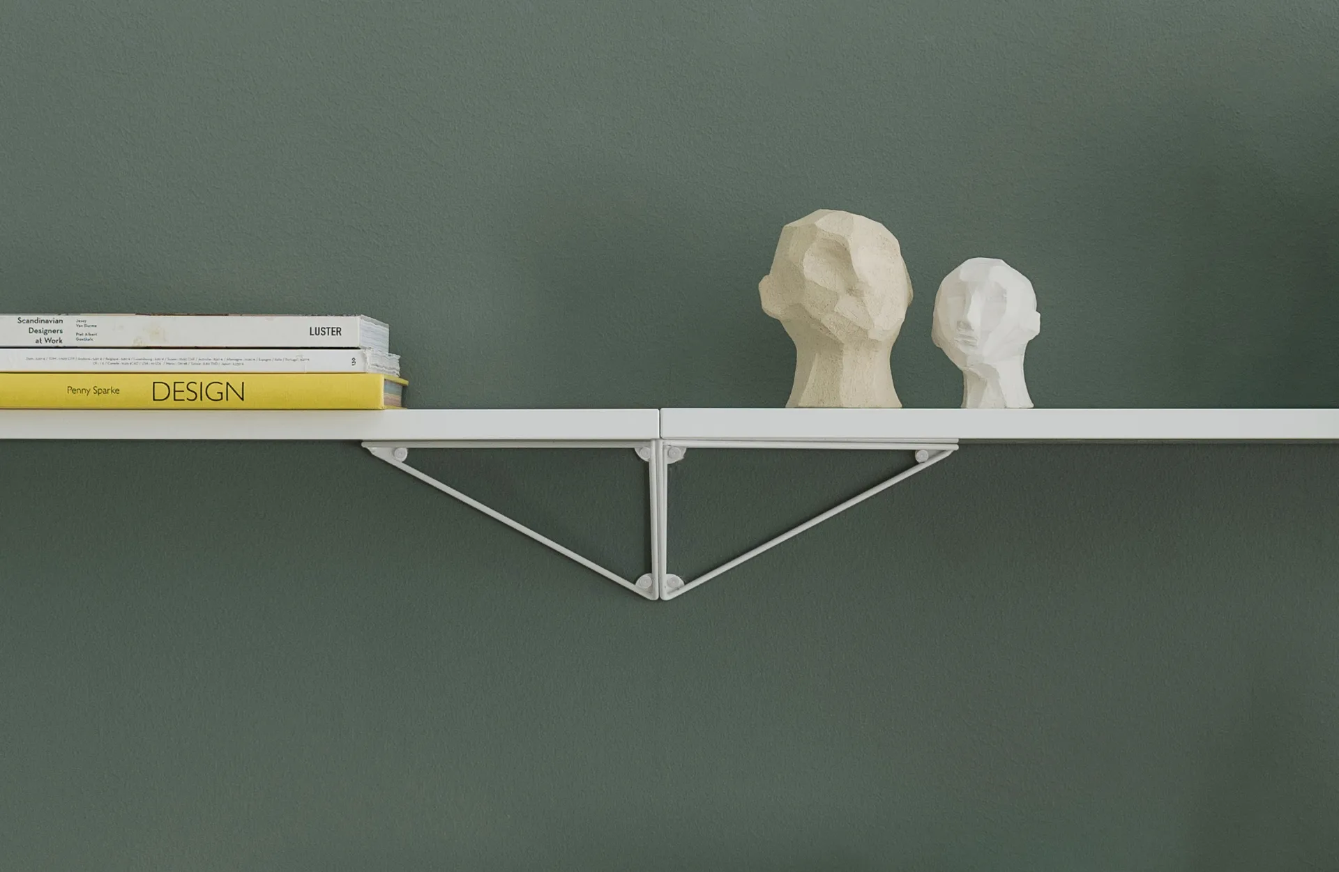 Pythagoras steunen 2-pack, wit Maze