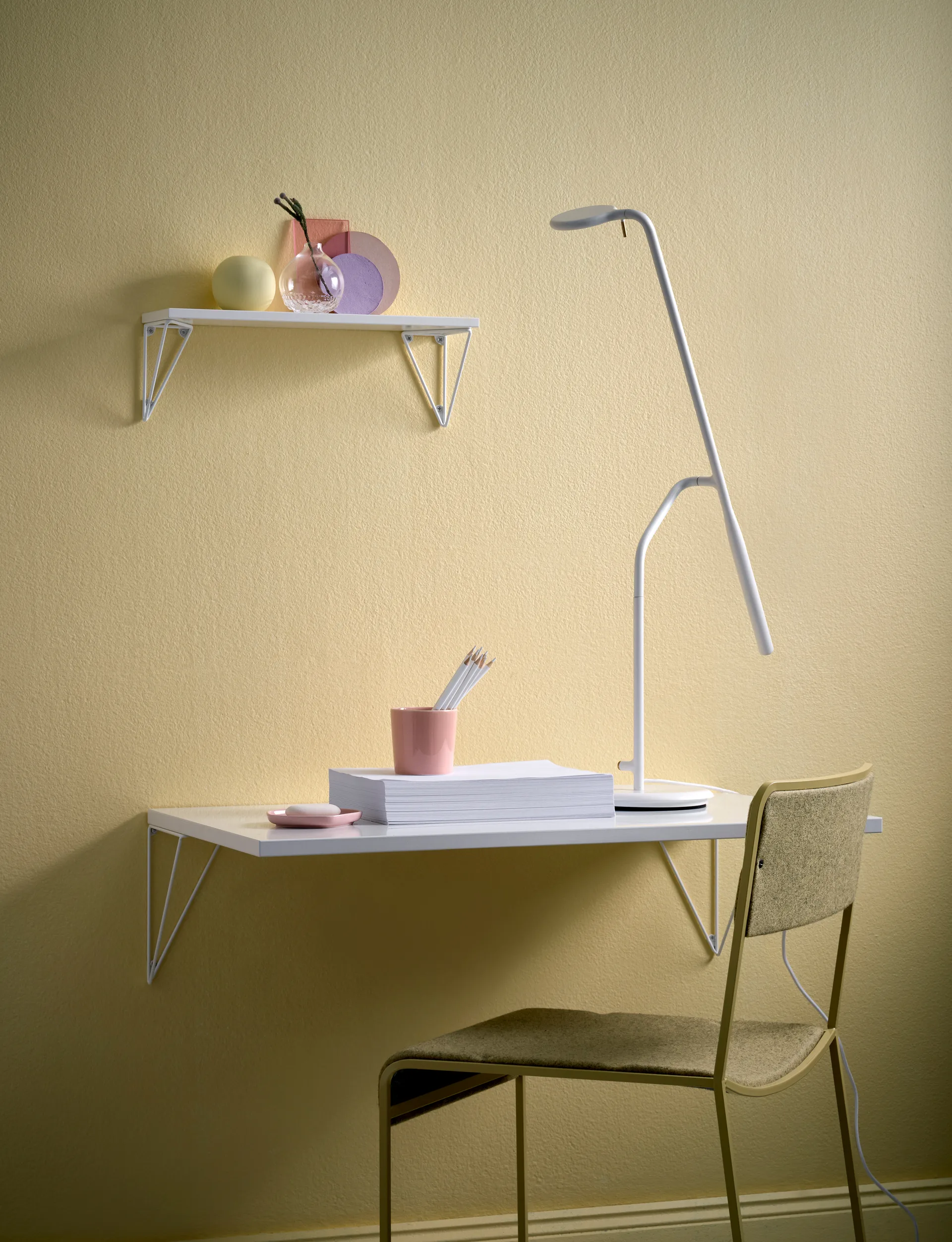 Pythagoras steunen 2-pack, wit Maze