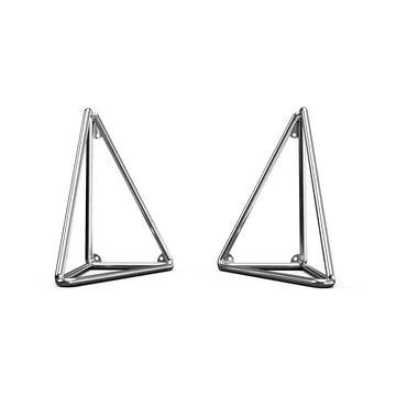 Pythagoras XL Beugels 2-pack - Chrome - Maze