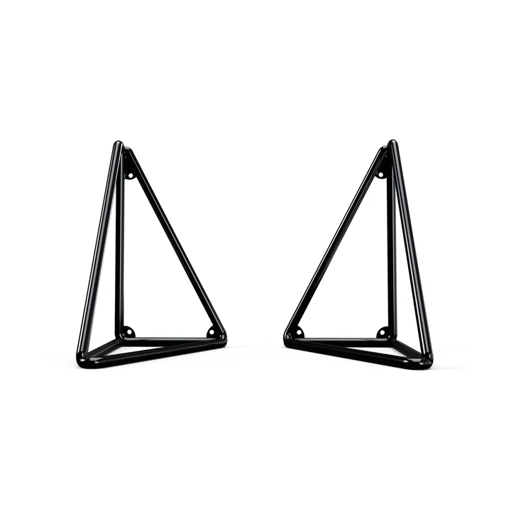 Pythagoras XL Beugels 2-pack - Ink black - Maze