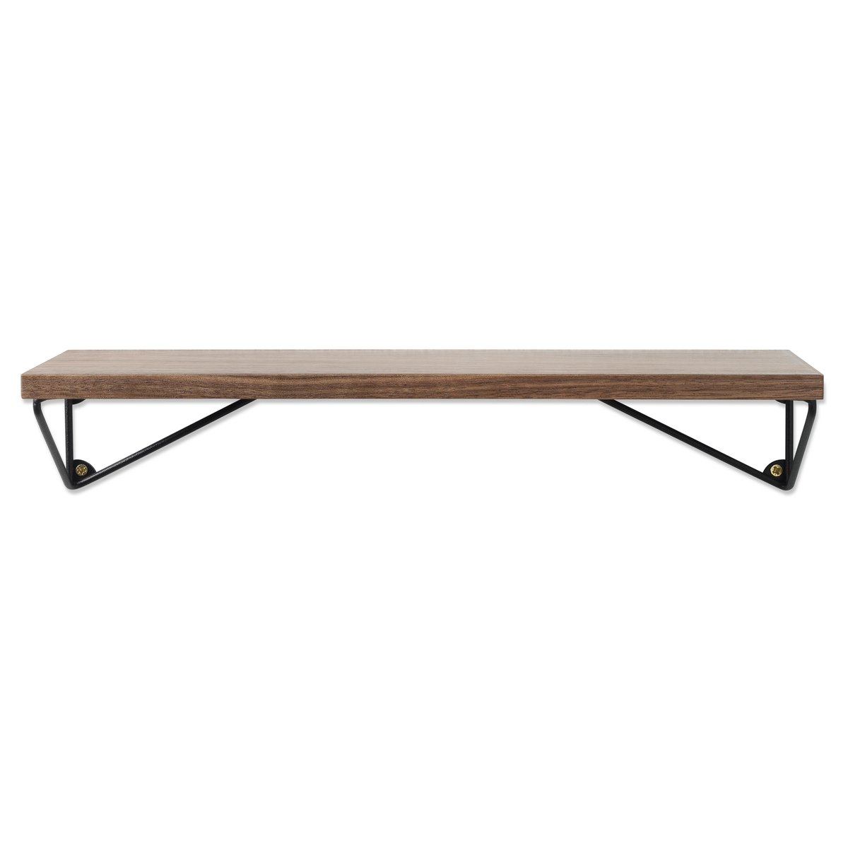 Maze Pythagoras XS-plank walnoot zwart | Scandinavisch Interieur | Planken & planksystemen | Bruin