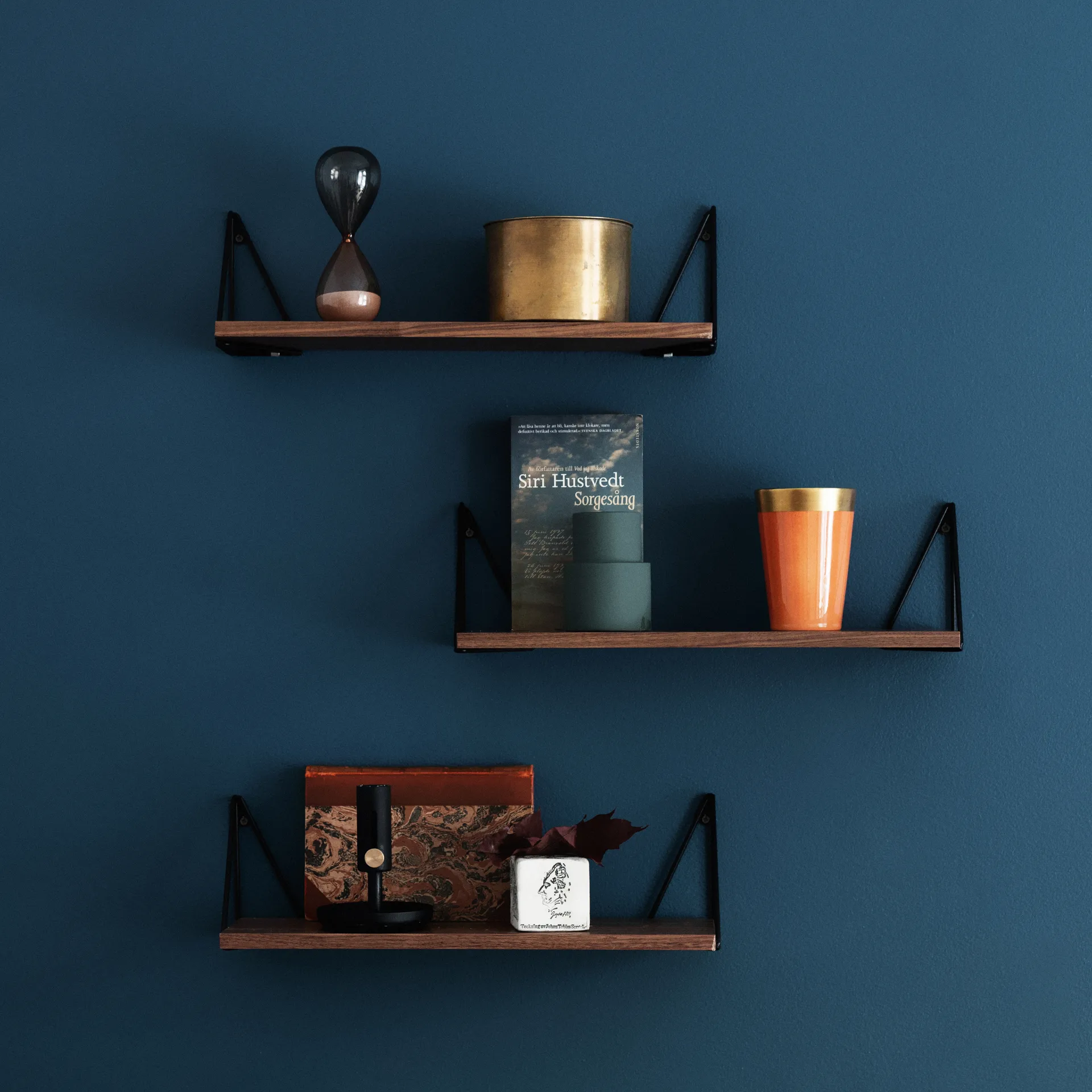 Pythagoras XS-plank, walnoot zwart Maze