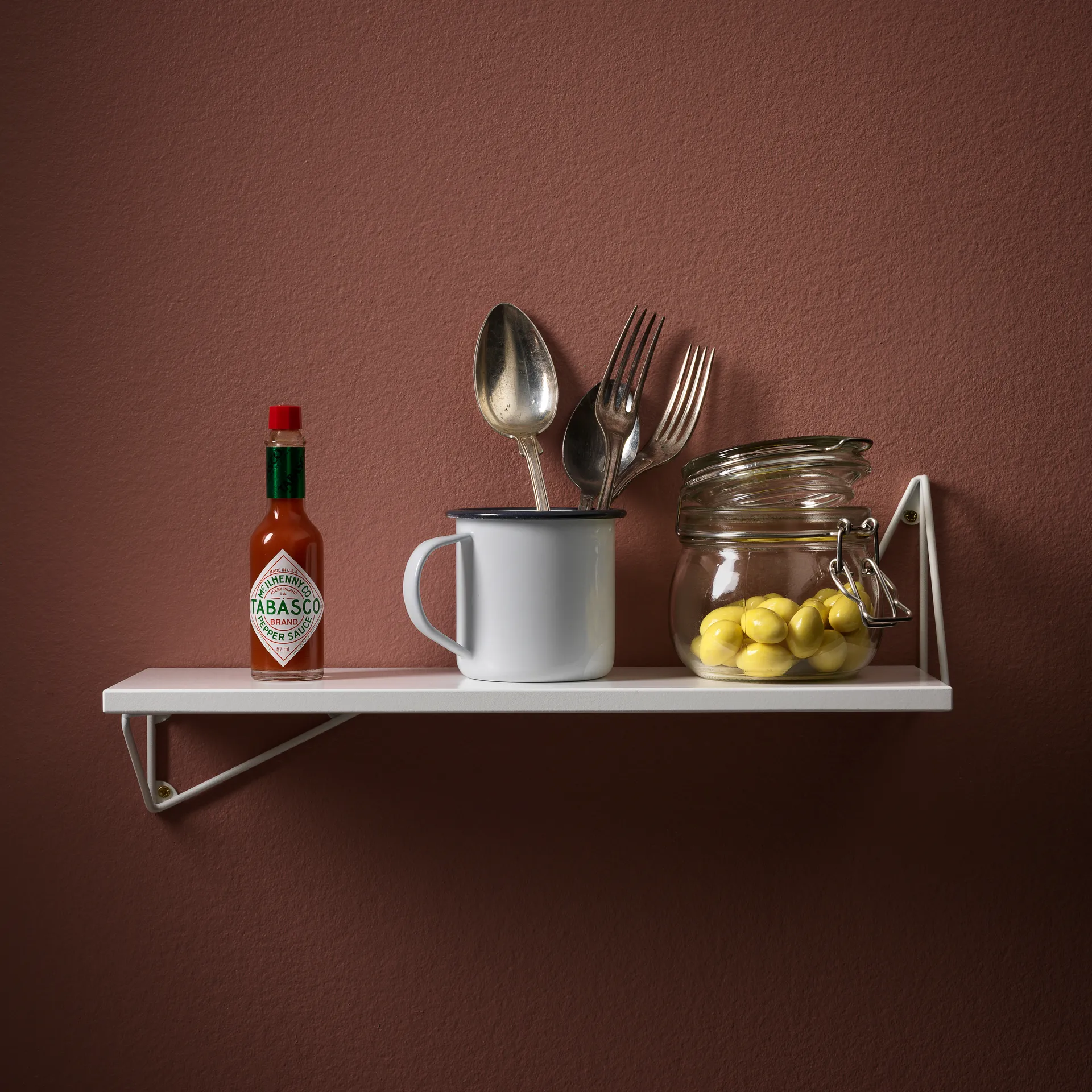 Pythagoras XS-plank, wit Maze