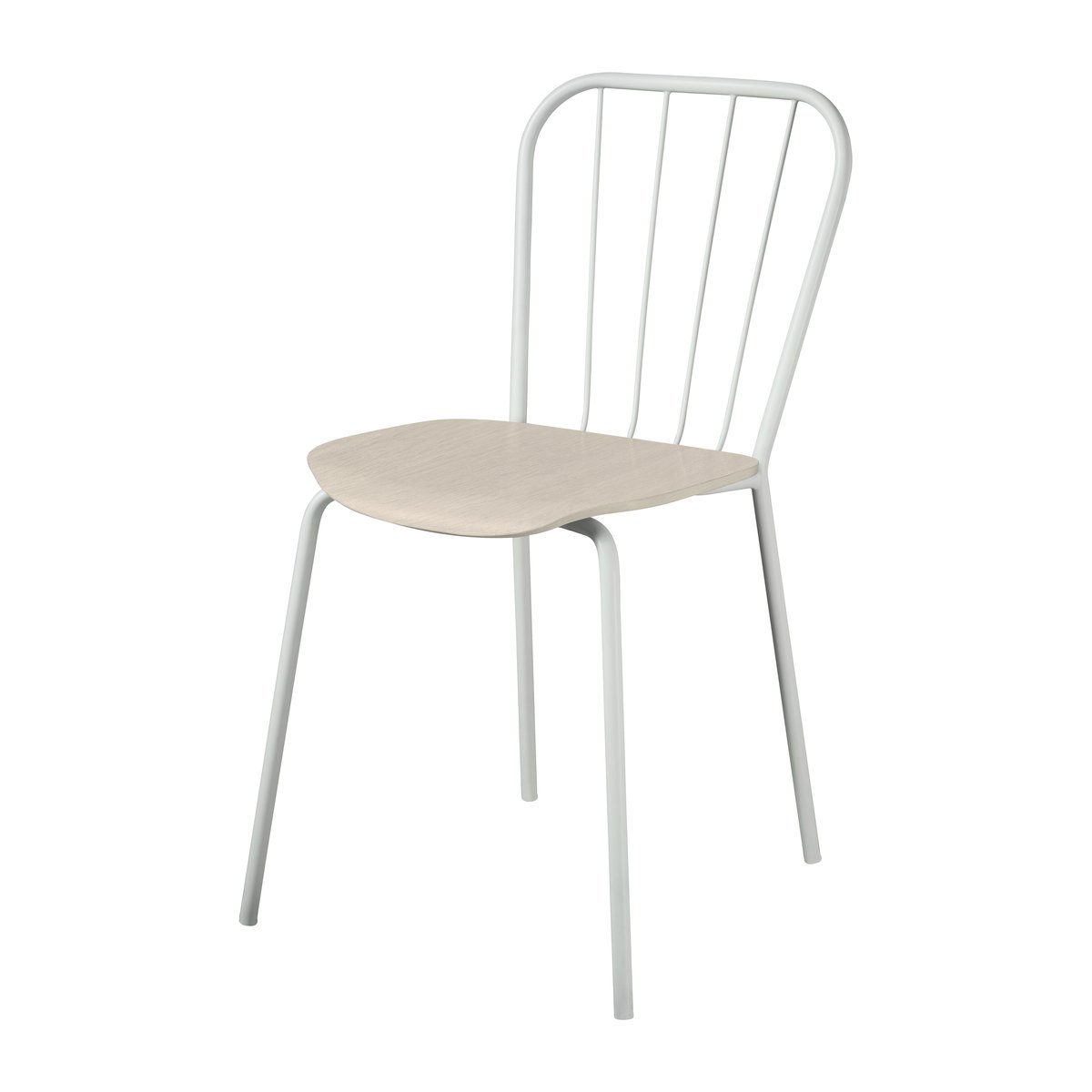 Maze Same Chair stoel Wit-wit eikenhout