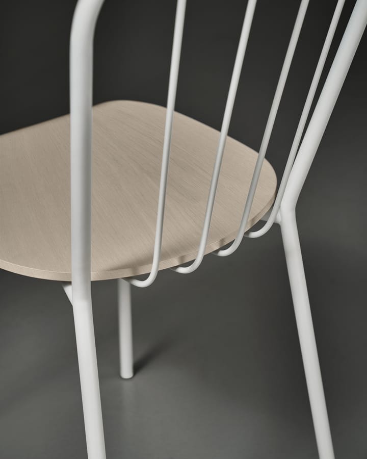 Same Chair stoel, Wit-wit eikenhout Maze