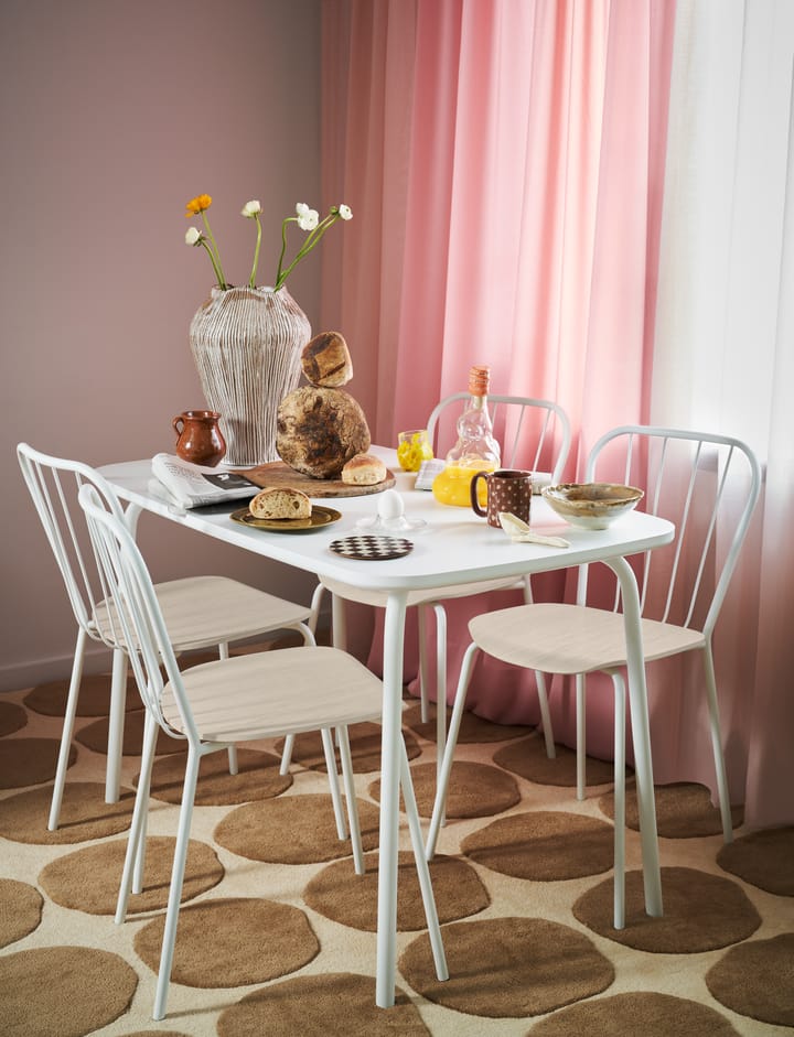 Same Chair stoel, Wit-wit eikenhout Maze