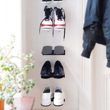 Step S schoenenplank, zwart Maze