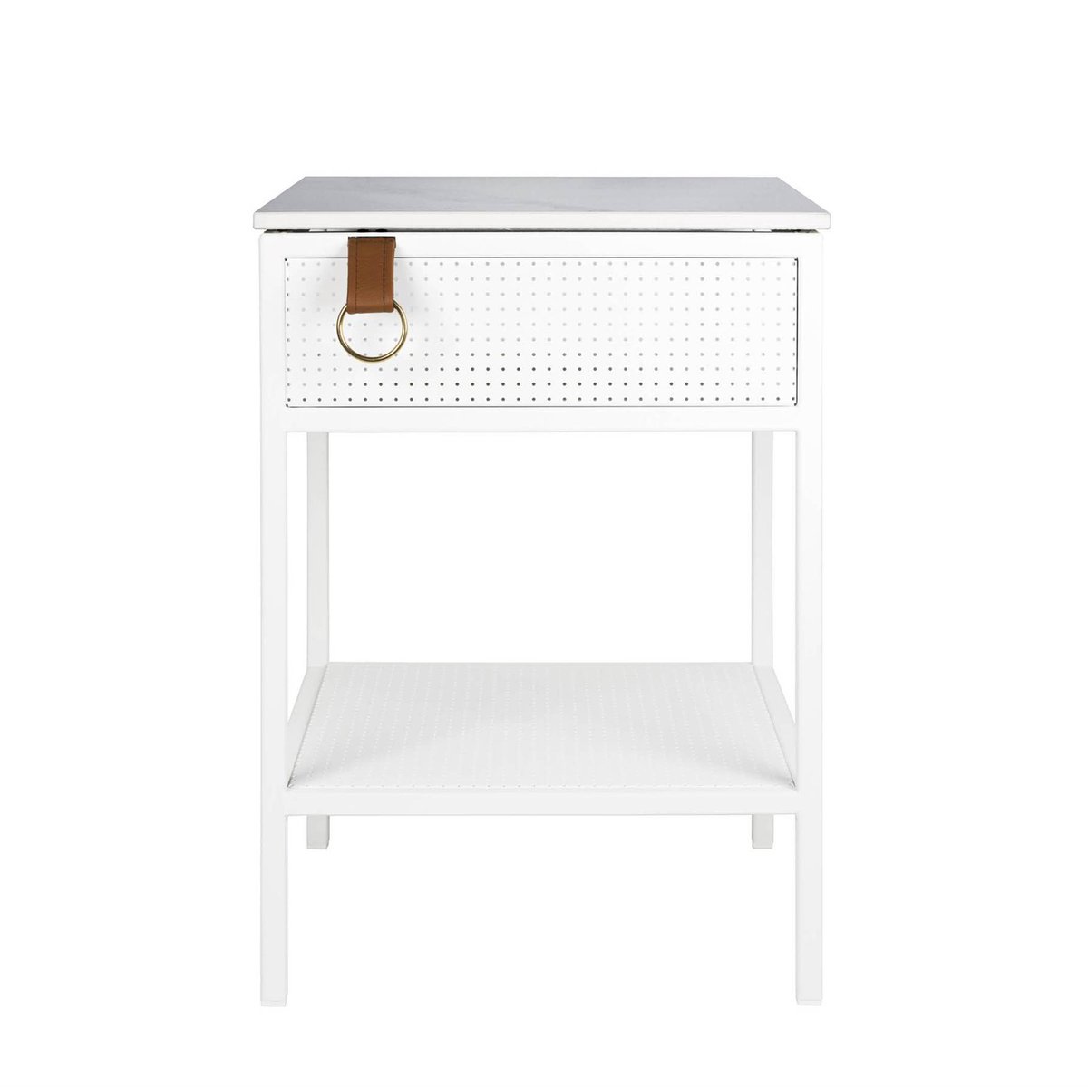 Maze Tracy bijzettafel links wit | Scandinavisch Interieur | Bijzettafels | Wit
