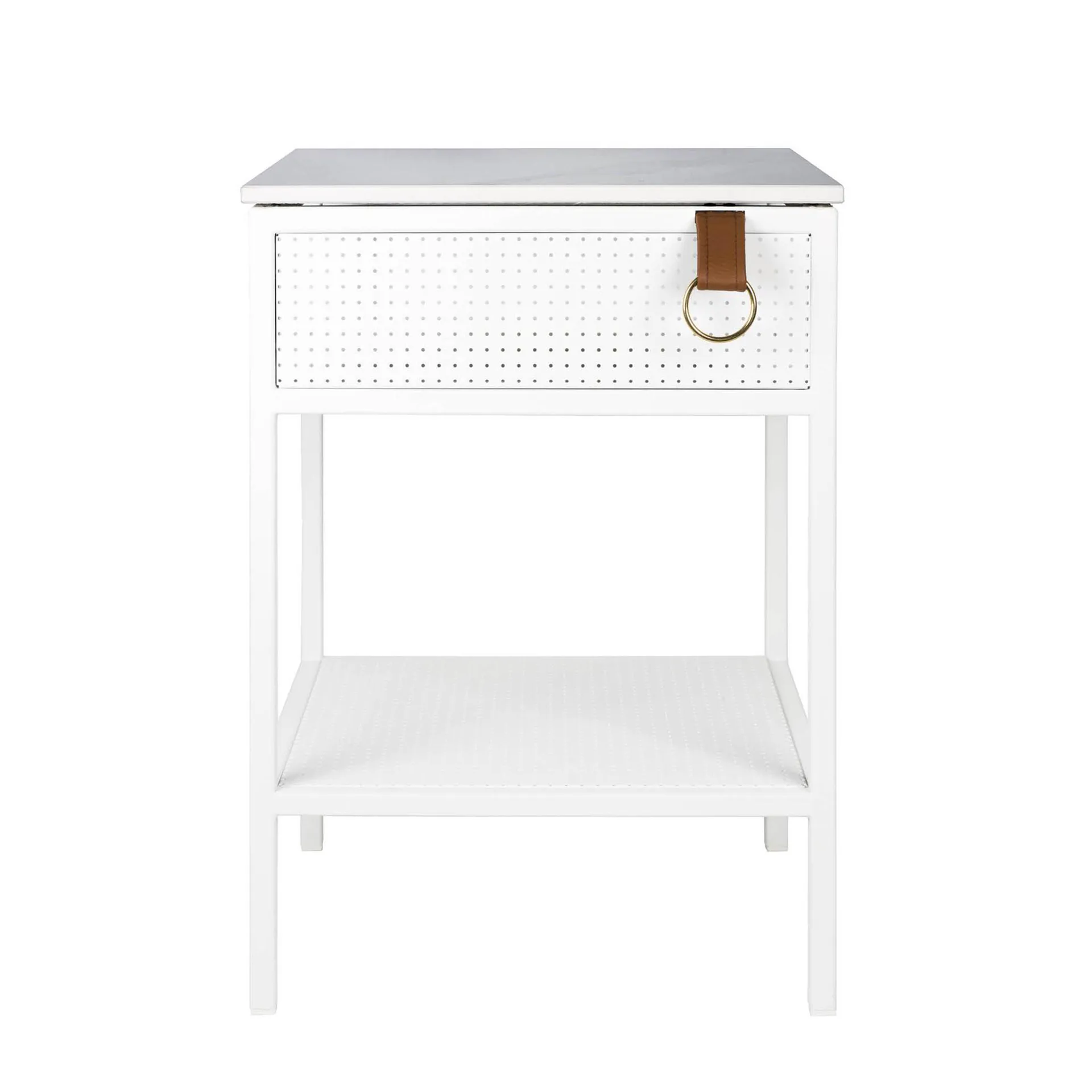 Tracy bijzettafel, rechts, wit Maze