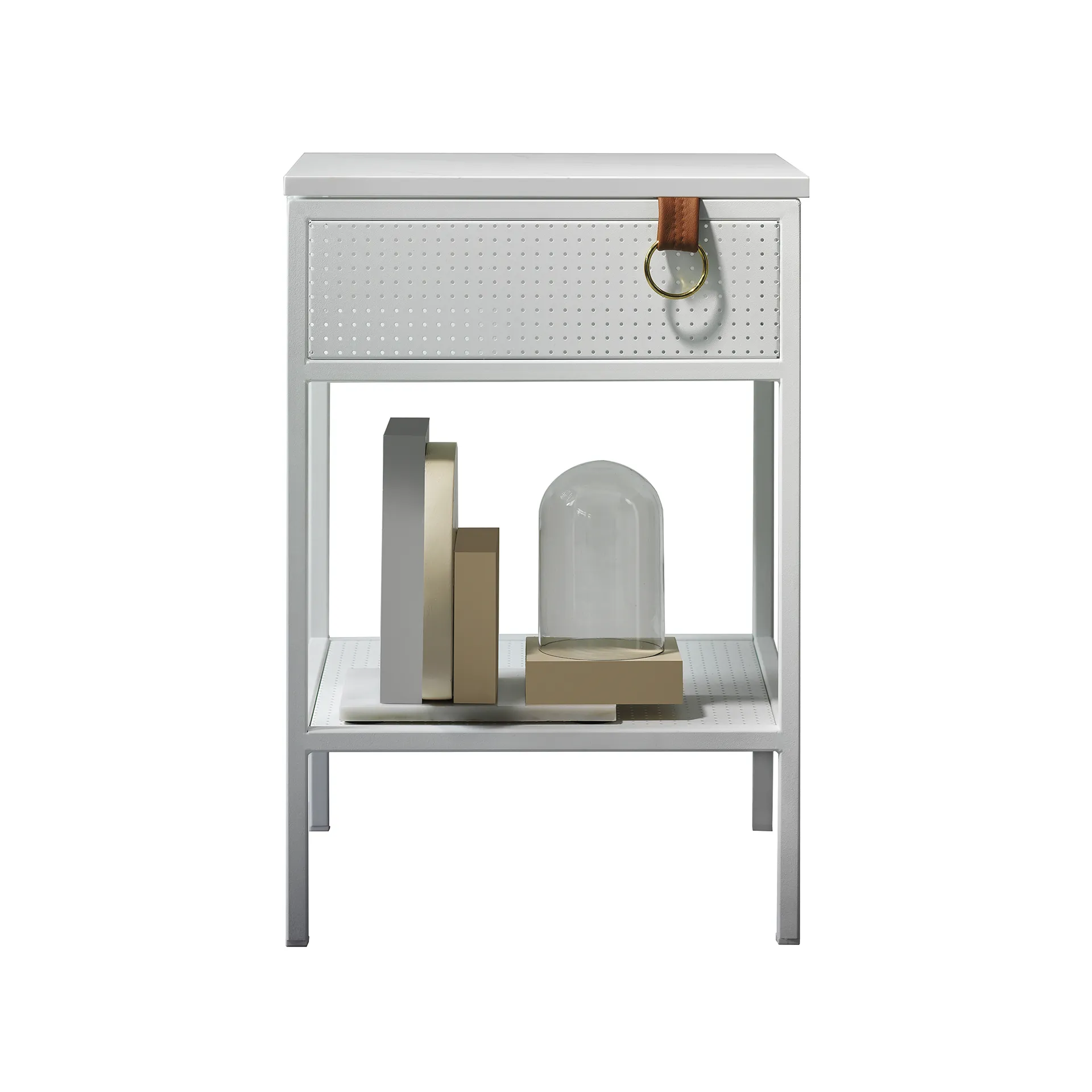 Tracy bijzettafel, rechts, wit Maze