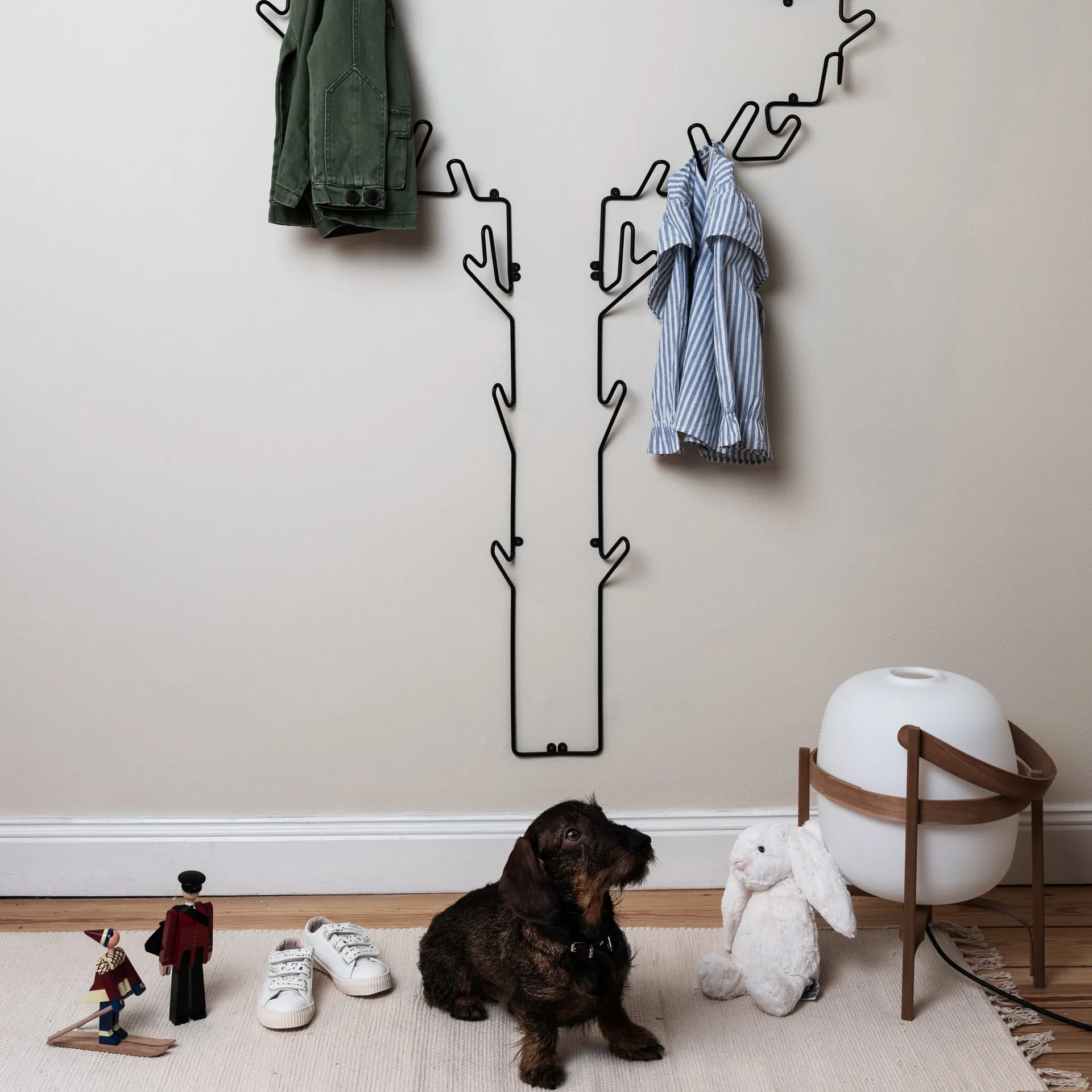 Tree hanger, zwart Maze