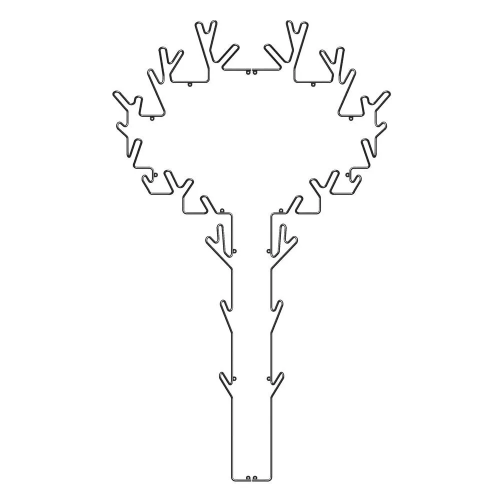 Tree hanger, zwart Maze