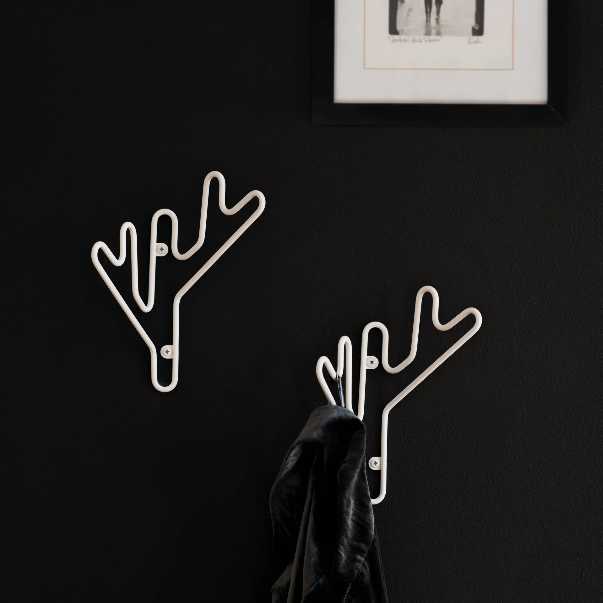 Twig kapstok, wit Maze