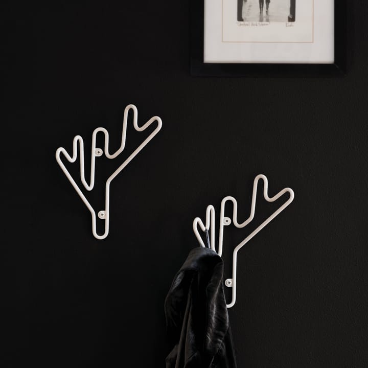 Twig kapstok, wit Maze