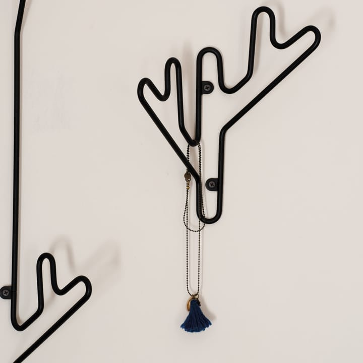 Twig kapstok, zwart Maze