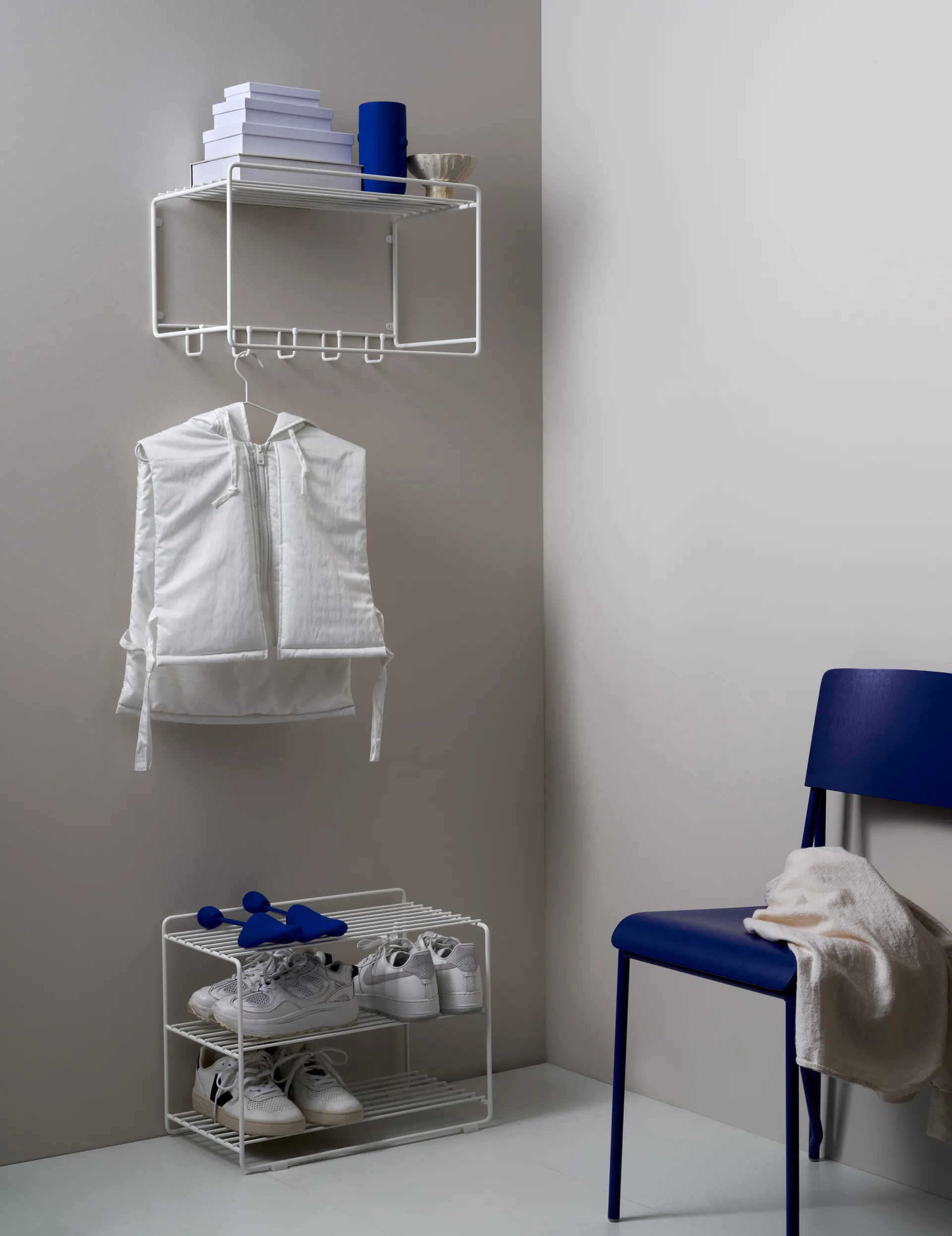 Uptown hoedenplank, Wit Maze