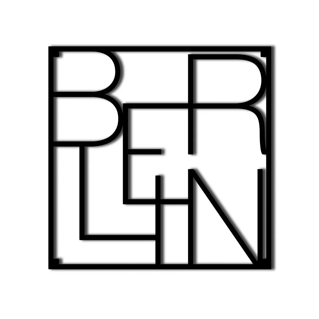 City onderzetter, Berlijn MEN AT WORK