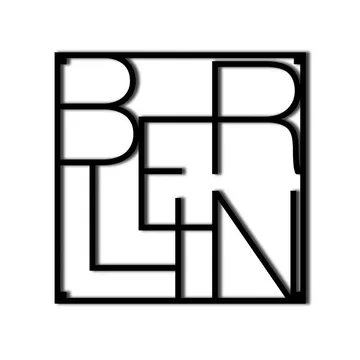 City onderzetter - Berlijn - MEN AT WORK