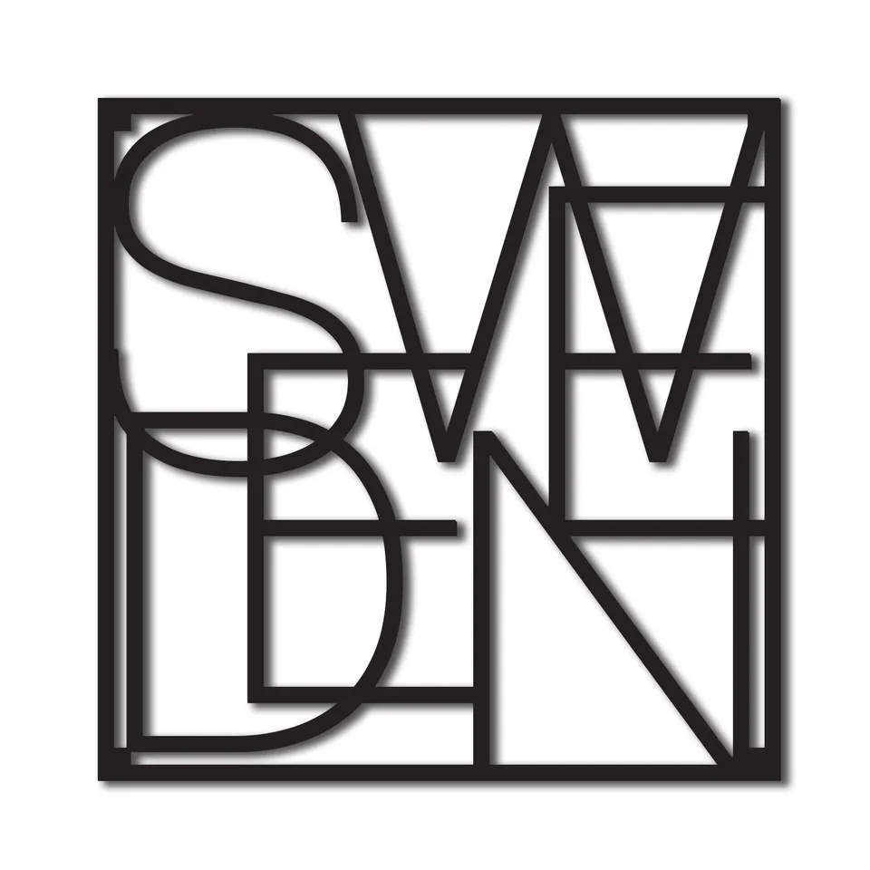 City onderzetter, Sweden MEN AT WORK