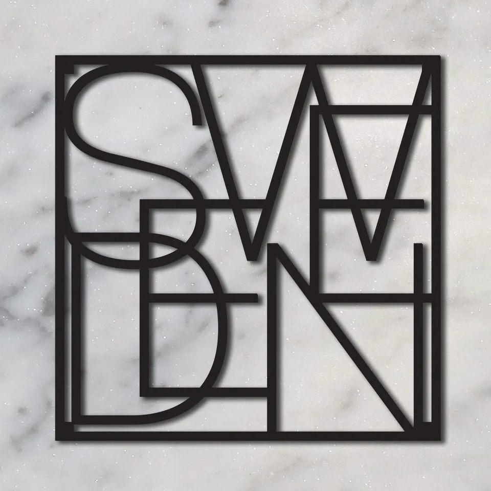 City onderzetter, Sweden MEN AT WORK