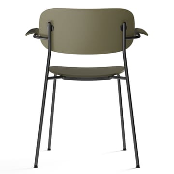 Co eettafelstoel met armleuningen - Olive-kunststof - MENU