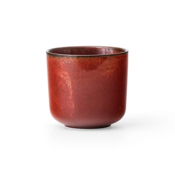 New Norm beker 26 cl 2-pack - Rood geglazuurd - MENU