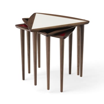 Umanoff nesting side table - Walnut-fog - MENU