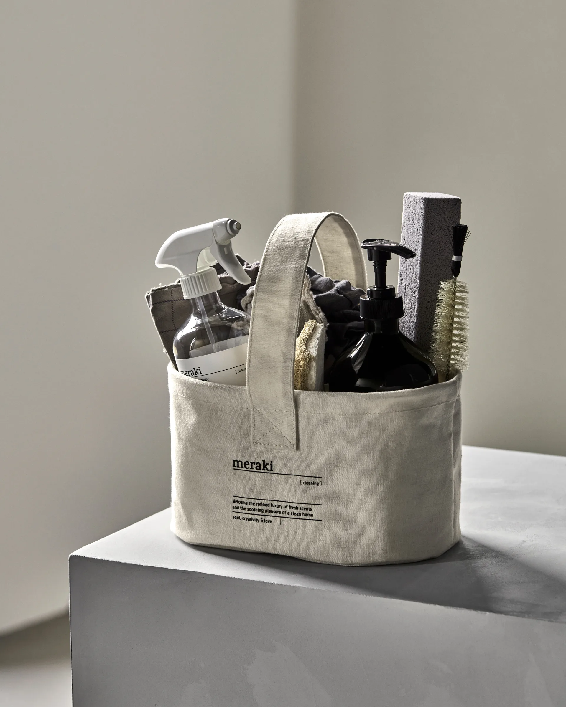 Clean mand, Wit Meraki