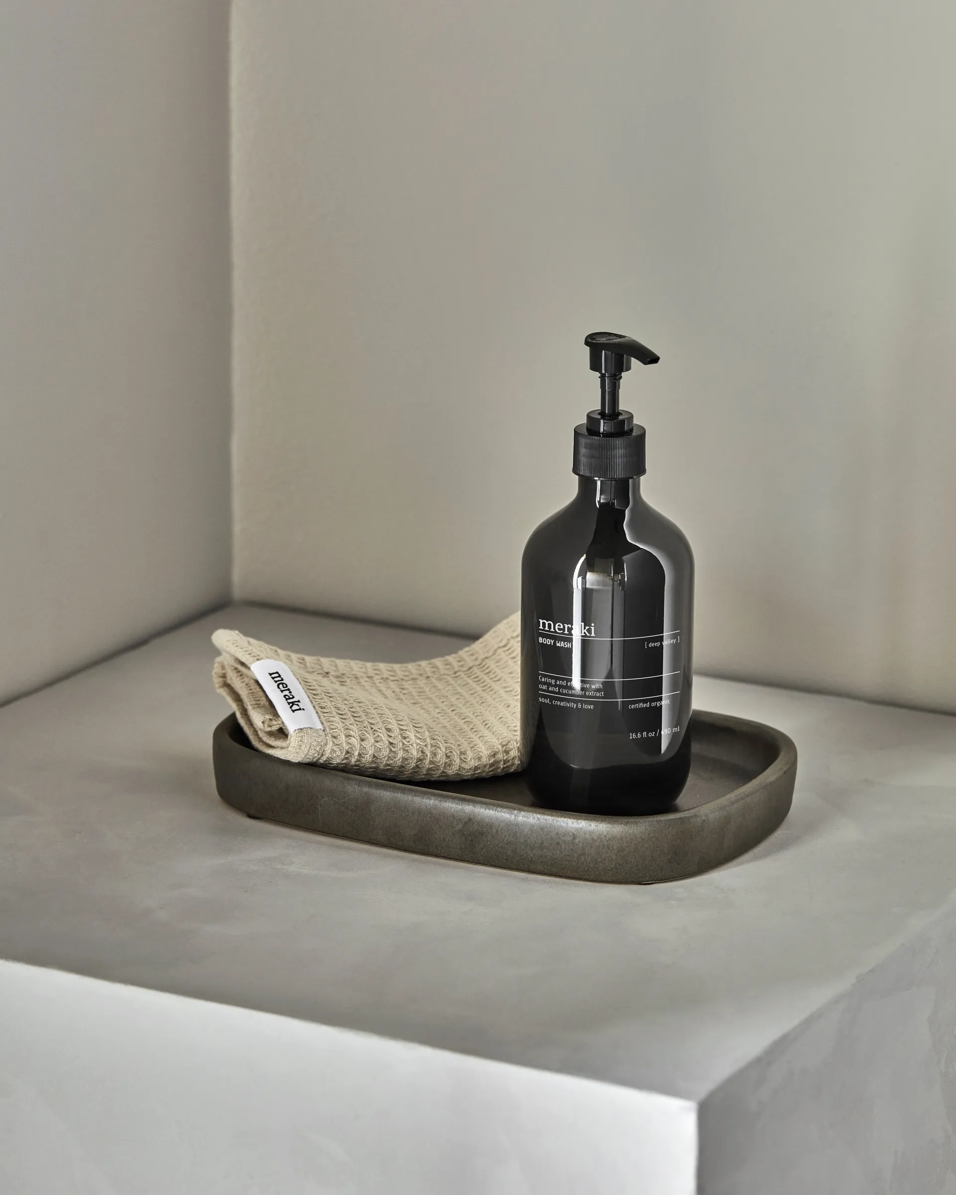 Datura dienblad, Donkergrijs Meraki