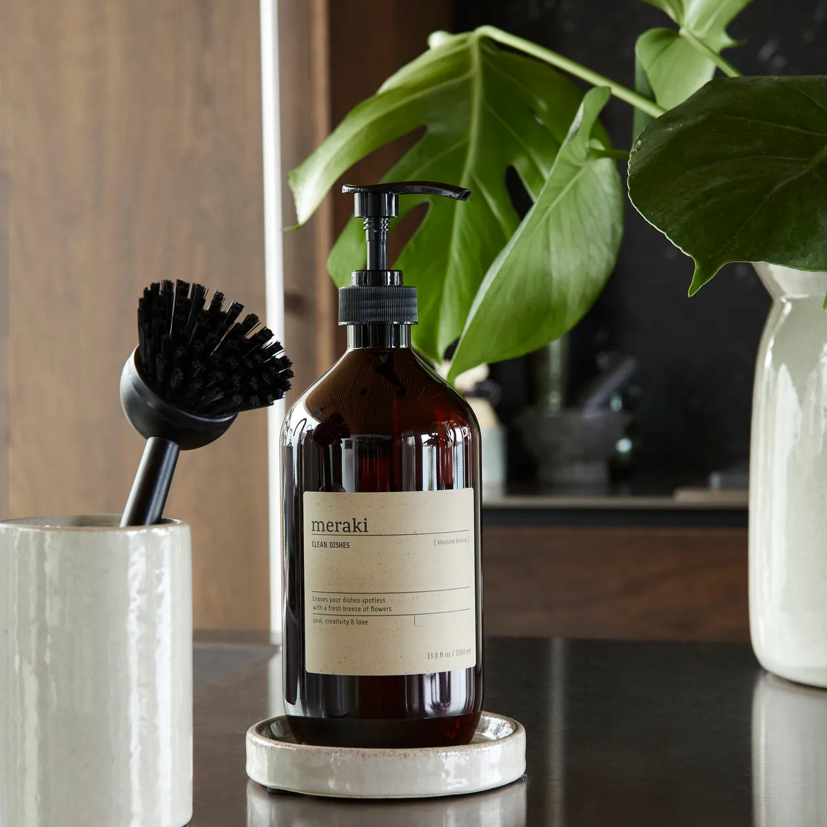 Datura zeephouder Ø12,5 cm, Shellish grey Meraki