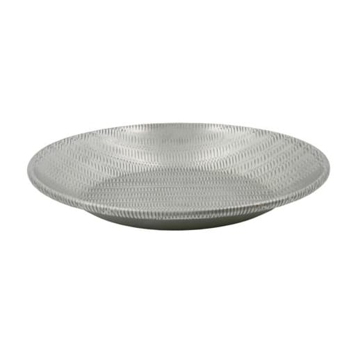 Malva dienblad Ø20 cm, Antiek zilver Meraki