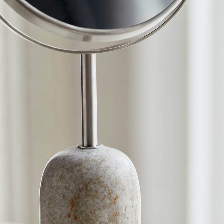 Marble tweezijdige spiegel, Beige Meraki