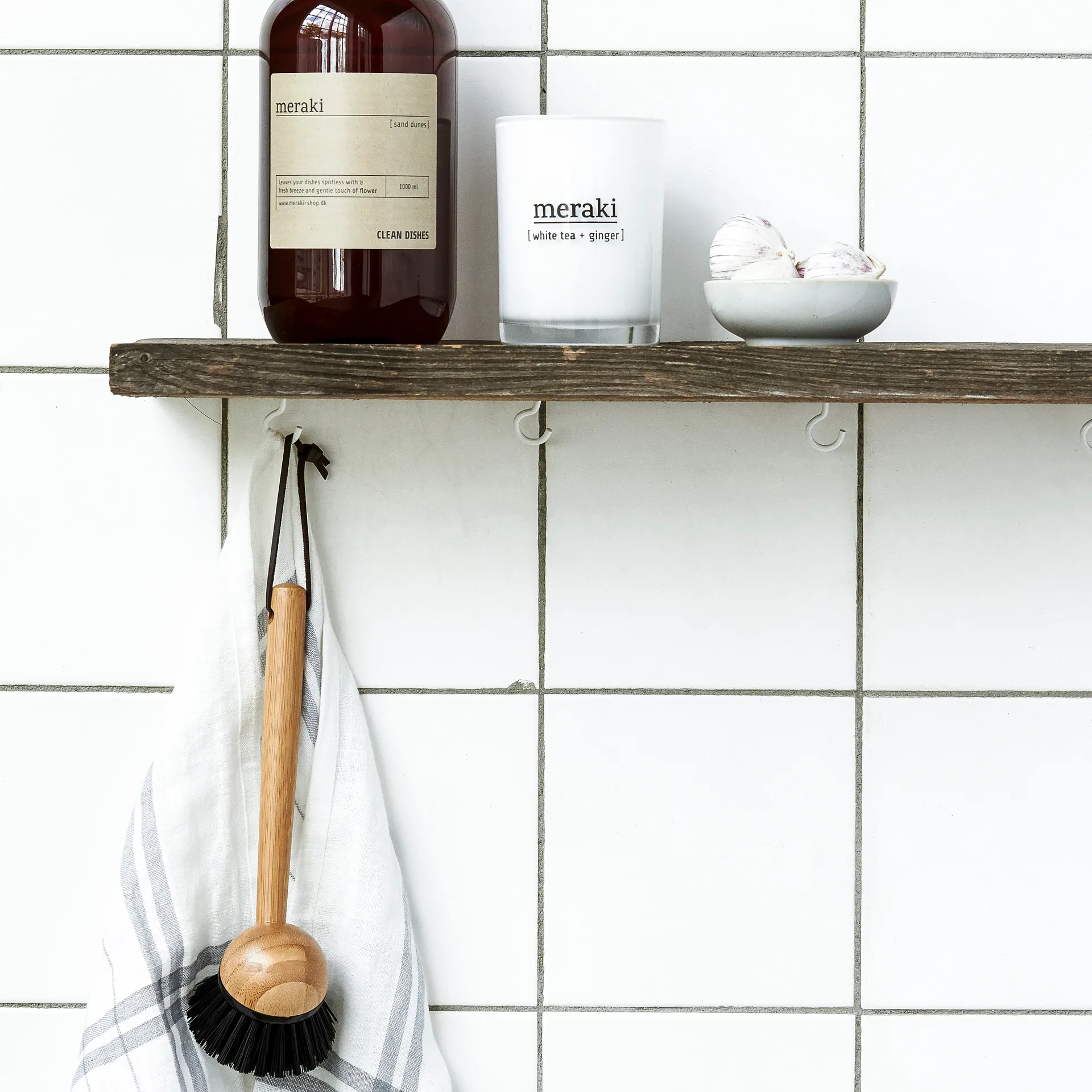 Meraki afwasborstel, bamboe Meraki