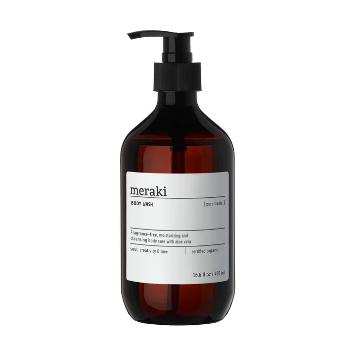 Meraki bodywash 490 ml - Pure basic - Meraki
