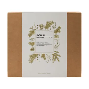 Meraki cadeauset-adventskalender - Donker hout, Northern dawn - Meraki