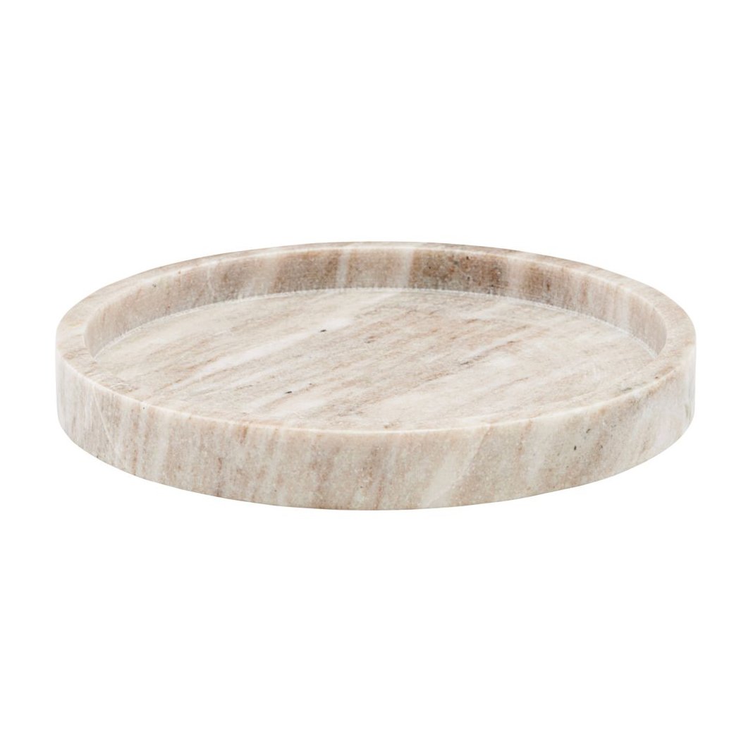 Meraki dienblad beige 25 cm | Scandinavisch Interieur | Dienbladen | Beige