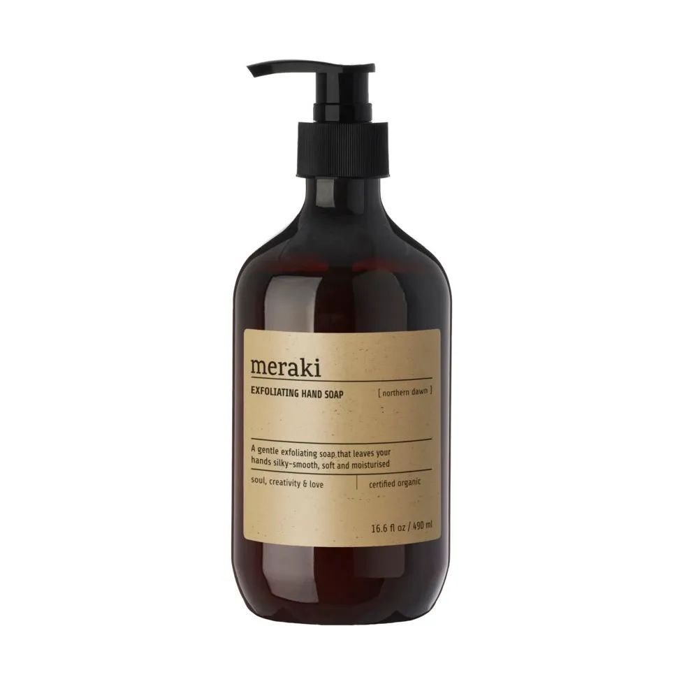 Meraki exfoliërende handzeep 490 ml, Northern dawn Meraki