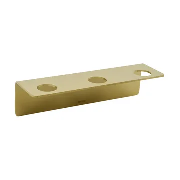 Meraki flessenhanger - Geborstelde messingafwerking, voor 3 flessen - Meraki