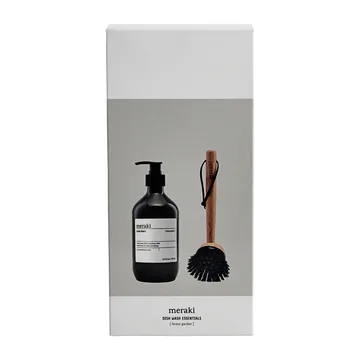 Meraki geschenkset afwasmiddel en afwasborstel - Forest garden - Meraki