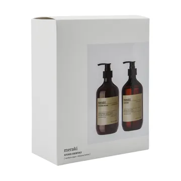 Meraki geschenkset handzeep en afwasmiddel - Exfoliërende Northern star, Blossom breeze - Meraki