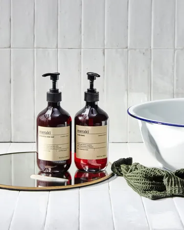 Meraki geschenkset handzeep en afwasmiddel - Exfoliërende Northern star, Blossom breeze - Meraki